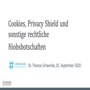 Onlinemarketing on the Edge - 100.000 Euro Bußgeld für ein Cookie? #AFBMC