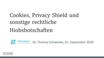 Onlinemarketing on the Edge - 100.000 Euro Bußgeld für ein Cookie? #AFBMC