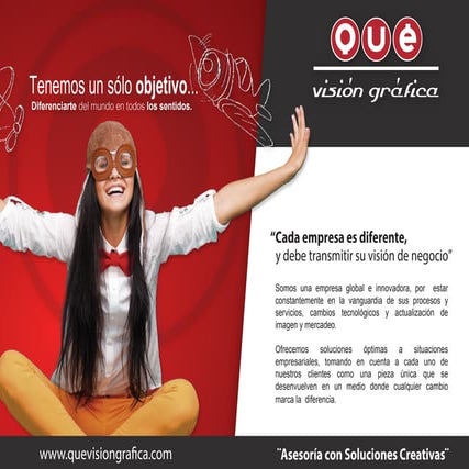 Brochure Qué Visión Gráfica 2015