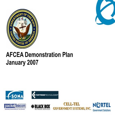 AFCEA West Demonstration