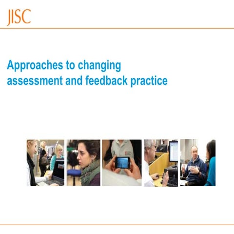 Approaches to changing assessment and feedback practice