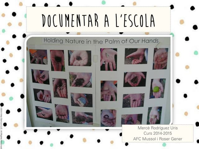 Com documentar a l'escola?
