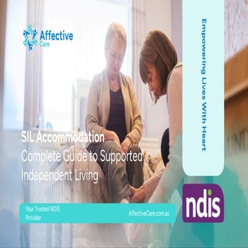 SIL Accommodation: Your Complete Guide to Supported Independent Living ...