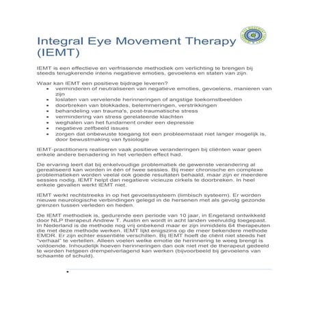 Emdr #Ptss# | PDF