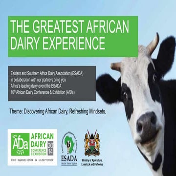 African Dairy Conference and Exhibition (Breakfast Launch)