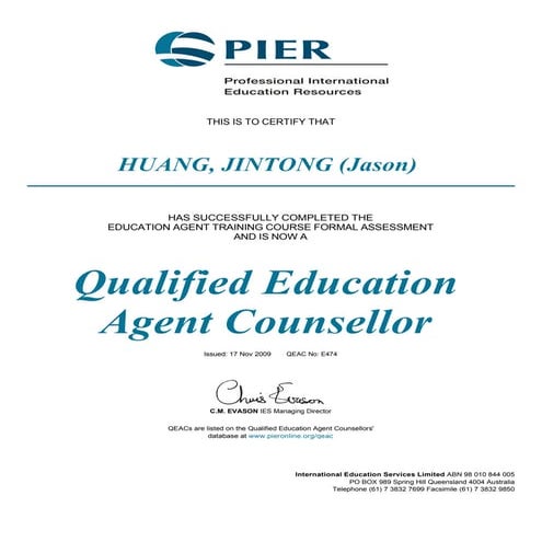 QEAC | PDF