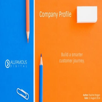 AllFamous Digital marketing company profile v1.4