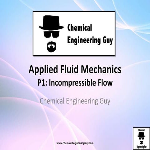 Applied Fluid Mechanics -  Course Overview  (AFD0)