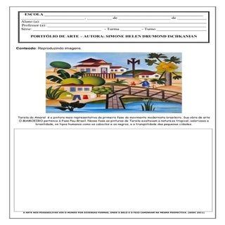 A feira – tarsila do amaral