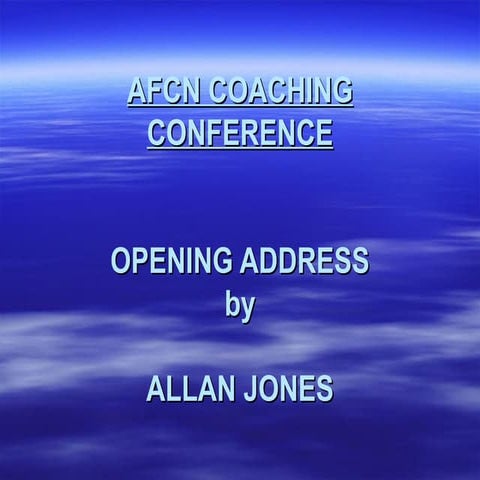 AFCN TFC Allan Jones