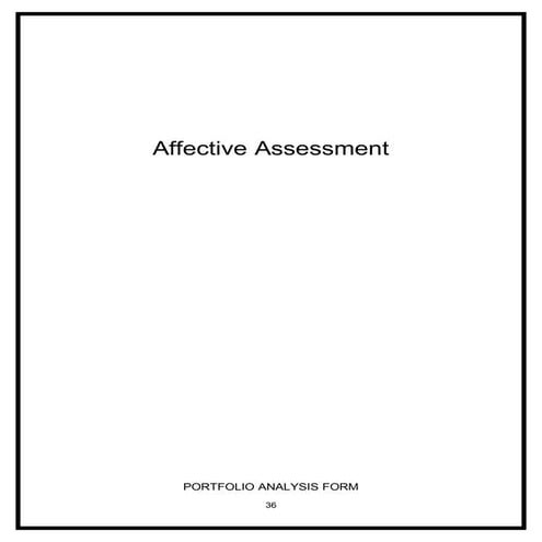 Affective Assessment | DOC