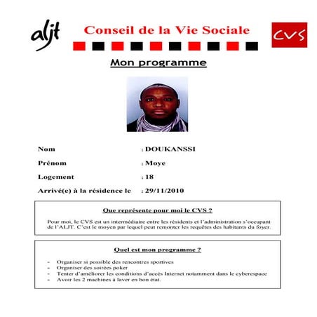 Affiche candidatdoukanssi