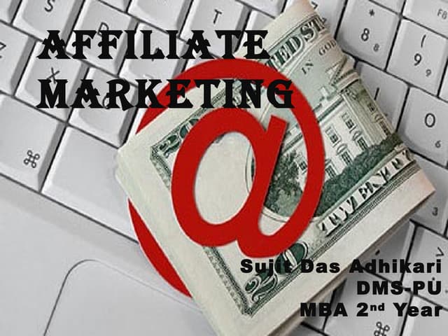 Affilate marketing