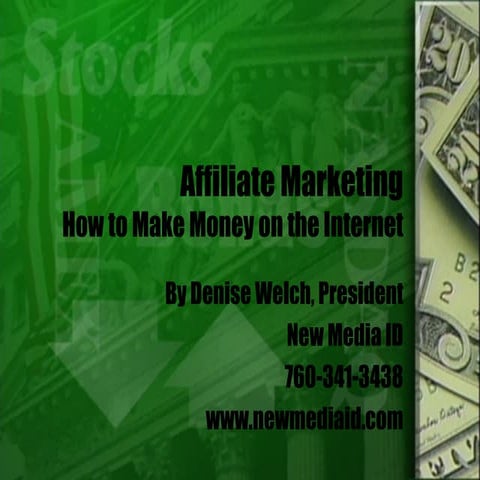 Affiliate Marketing