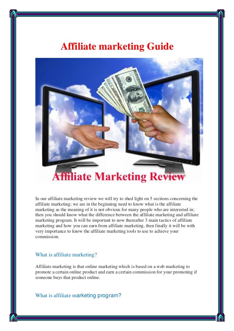 Affiliate Marketing Guide