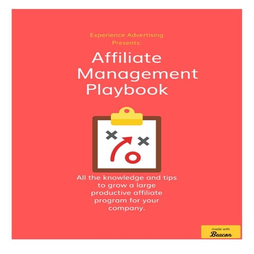 Affiliate Management Playbook - Free e-Book - Affiliate Program Management Ag...