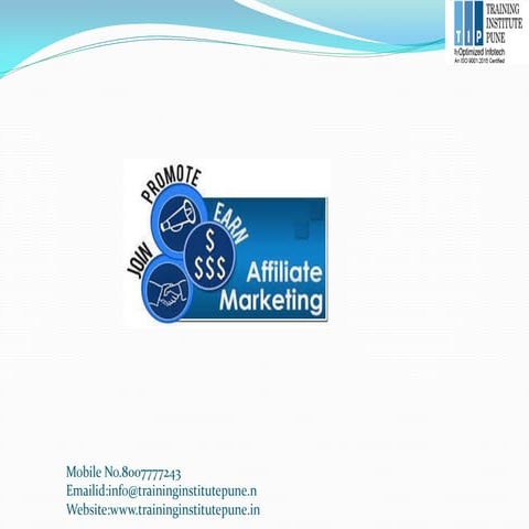 Affiliate marketing ppt