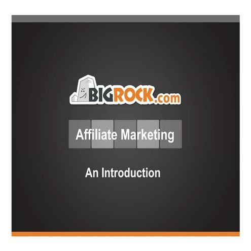 Affiliate marketing  understanding the basics