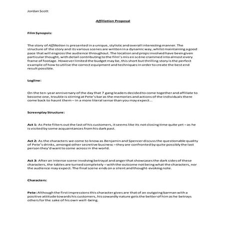The Loop Script | DOCX