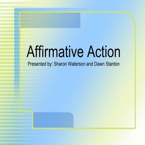 Affirmative action.ppt
