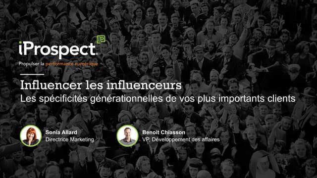 Influencer les influenceurs: Les sp...