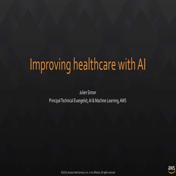 Improving healthcare with AI