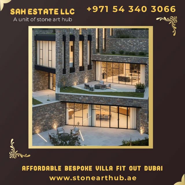 Affordable Bespoke Villa Fit Out Dubai - ☎ +971 54 340 3066 | PDF