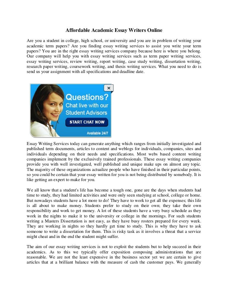 affordable academic essay writers online affordable essay