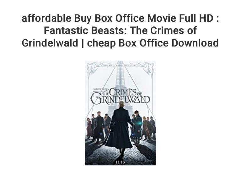 affordable buy box office  full hd fantastic beasts  crime