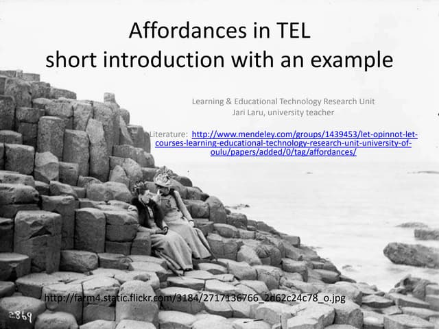 Affordances short introduction_laru_let_2011