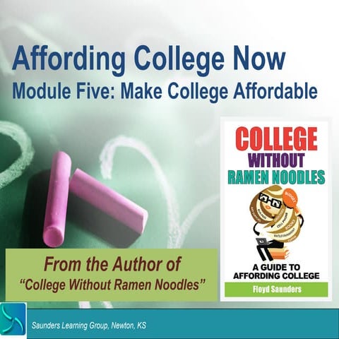 Affording college mod 5 