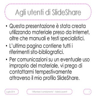 Affrontare il cambiamento