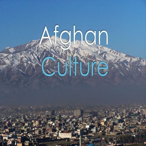 Afghan culture | PPT