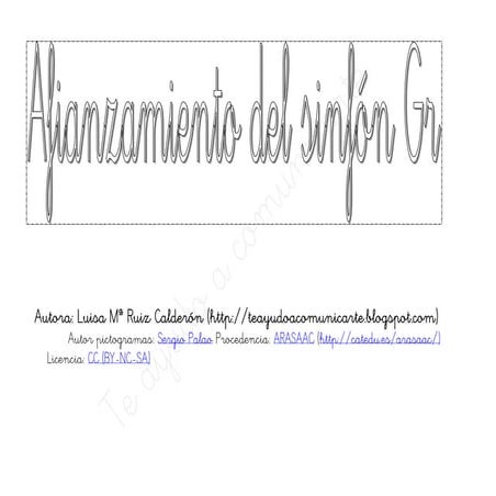 Afianzamiento del grupo consonántico gr