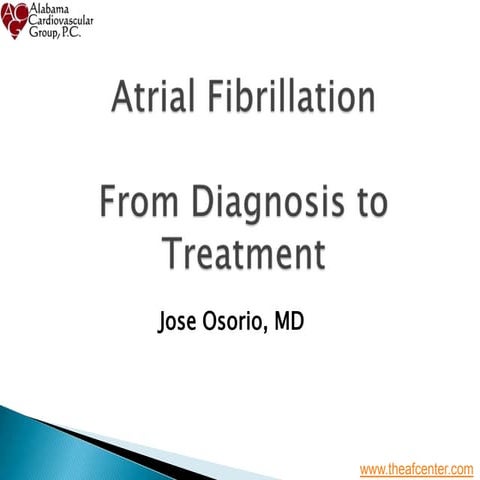 Atrial Fibrillation - From Diagnosis to Treatment - St Vincent's Birmingham