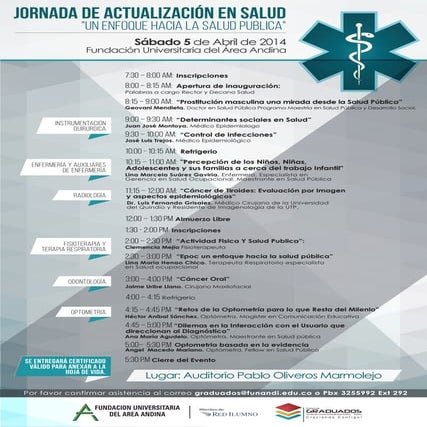 Jornada de Actualización Salud Publica 