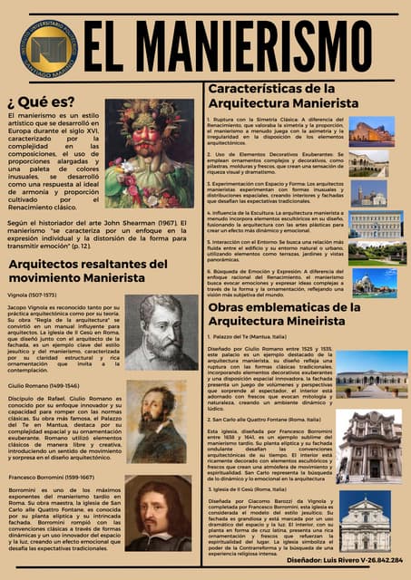 El Manierismo, sus principales características, grandes exponentes y ...