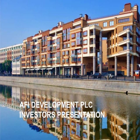 AFI Development - Investors presentation | PPT