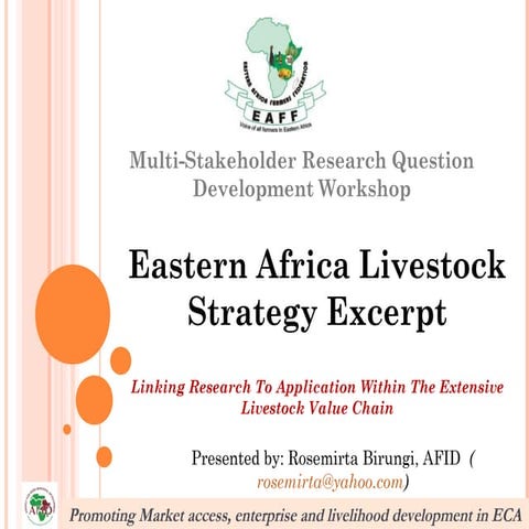 Afid presentation eaff research stakeholder wkshop121212