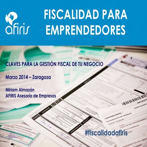 Afiris taller fiscalidad marzo 2014