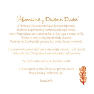 Afirmaciones Diarias