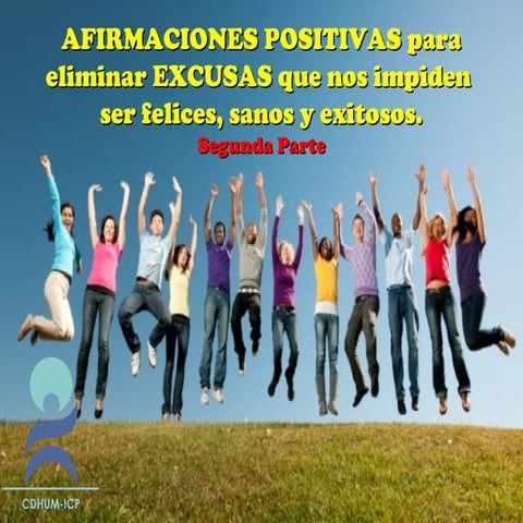 Afirmaciones positivas segunda parte slide share