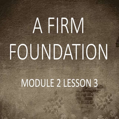 Module 2 Lesson 3