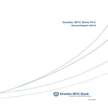 Stanbic ibtc annual report 2010 | PDF