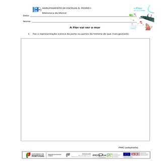 A flor vai ver o mar   ficha