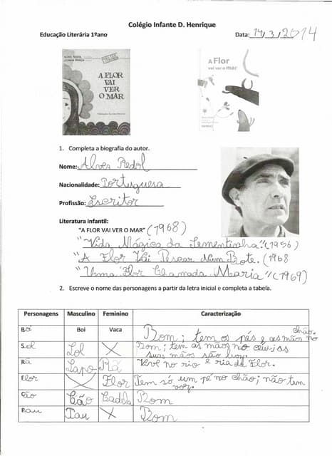 A flor vai ver o mar (digitalização)