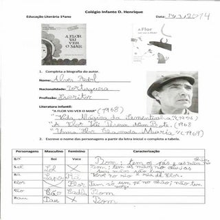 A flor vai ver o mar (digitalização)