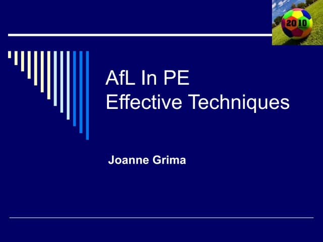 Afl techniques in pe