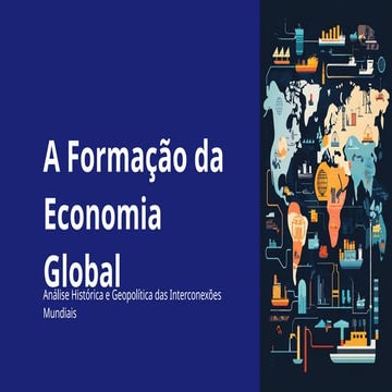 A Formação da Economia Global sistema geopolítica | PPTX