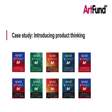 Introducing Product Thinking